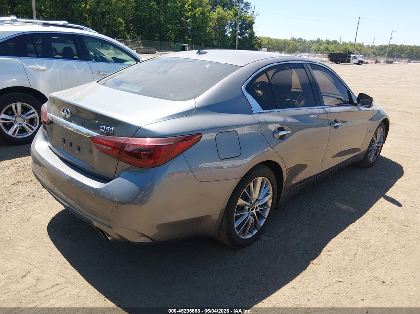 Vin: jn1ev7ar5lm252937, lot: 45793524, infiniti q50 luxe awd 20204