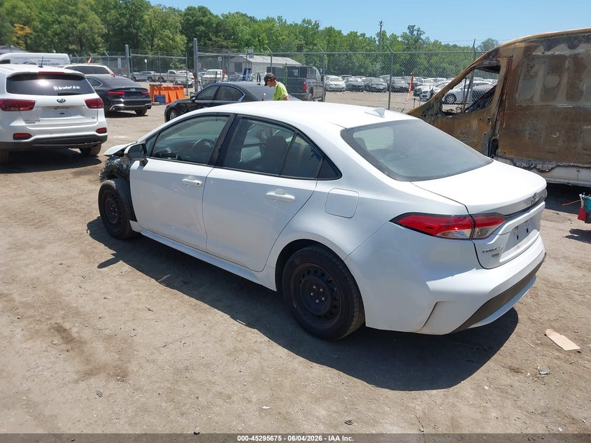 Vin: 5yfepmae1np371331, lot: 45793531, toyota corolla le 20223