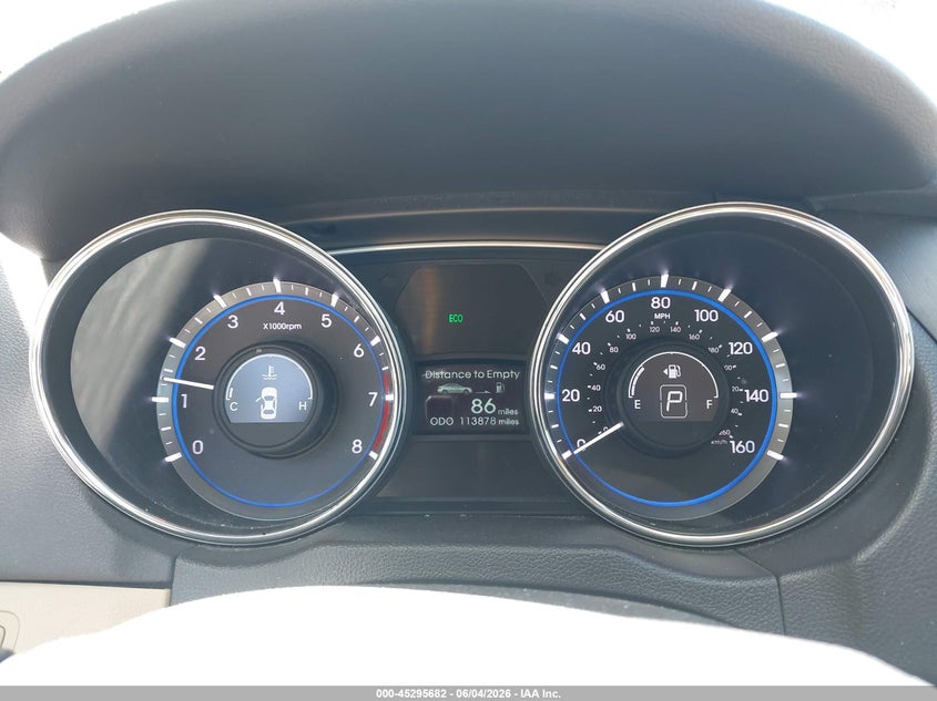 2014 HYUNDAI SONATA SEDAN 2.4L I-4 DI, DOHC, VVT, 190HP