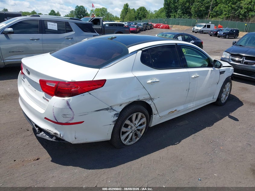 Vin: 5xxgn4a71eg275840, lot: 45793539, kia optima ex 20144