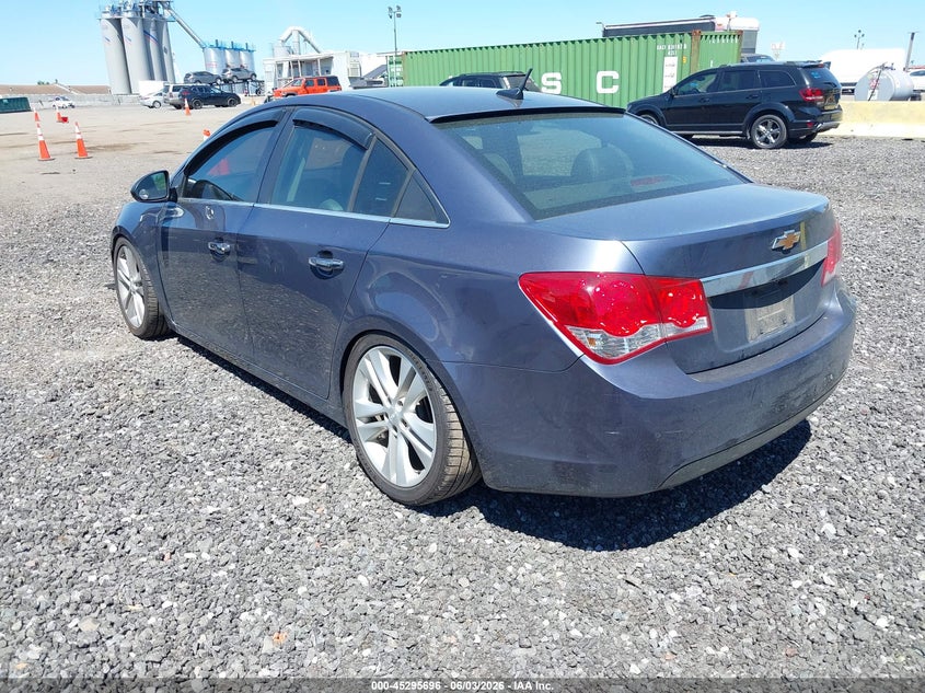 Vin: 1g1pg5sb9d7159904, lot: 45793552, chevrolet cruze ltz 20133