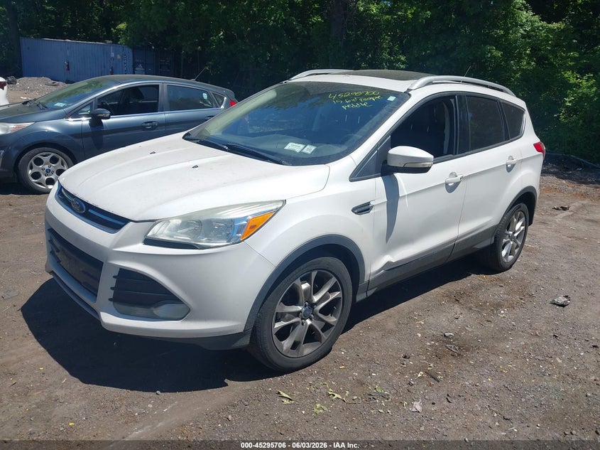 Vin: 1fmcu0j91fub47259, lot: 45793562, ford escape titanium 20152