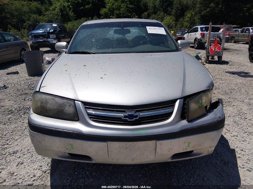 2001 Chevrolet Impala VIN: 2G1WF55E419107305 Lot: 45295717