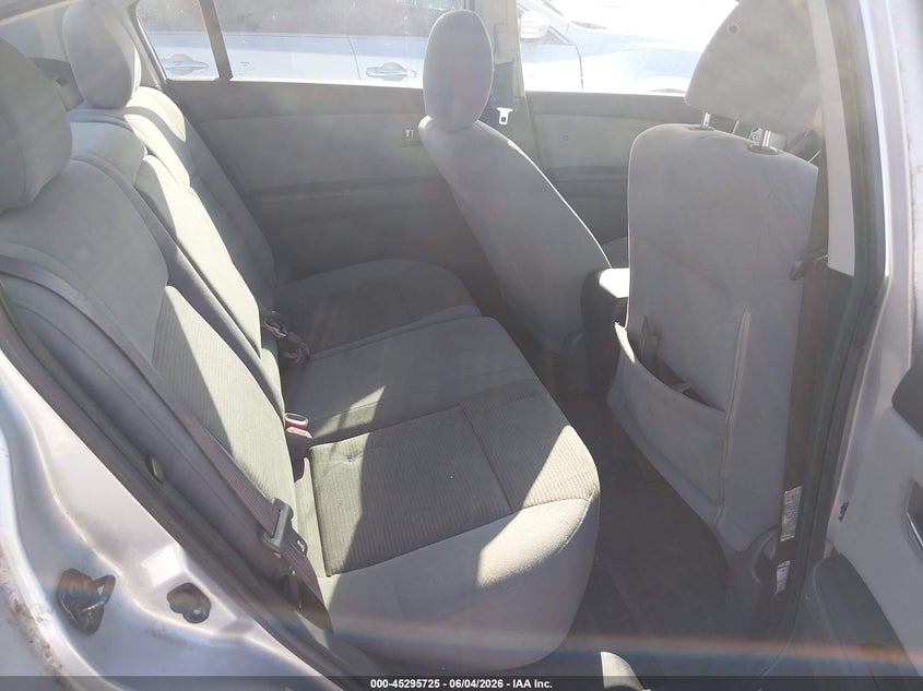 2012 Nissan Sentra 2.0 2.0 S grey Lot 111045295725 Vin 3N1AB6AP2CL652741