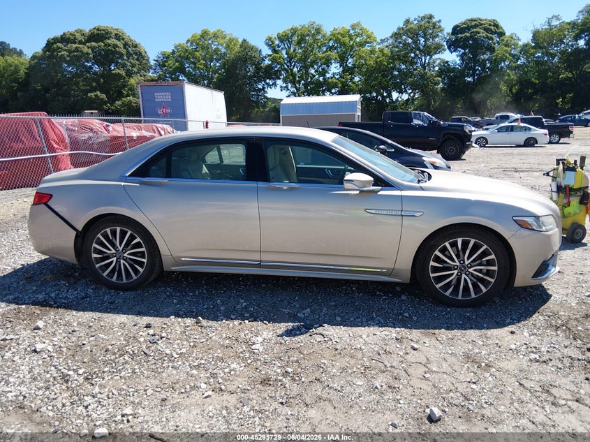 2017 Lincoln Continental Select VIN: 1LN6L9SK9H5602183 Lot: 45295729