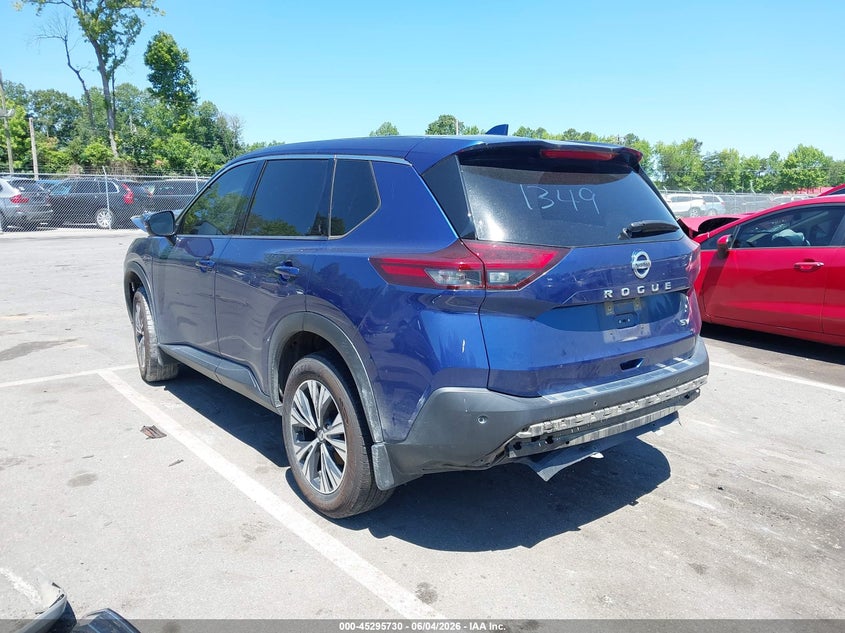 2021 NISSAN ROGUE auction photo 3