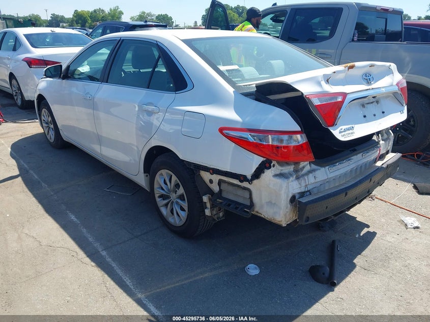 Vin: 4t1bf1fkc2fu09134, lot: 45793592, toyota camry 20153