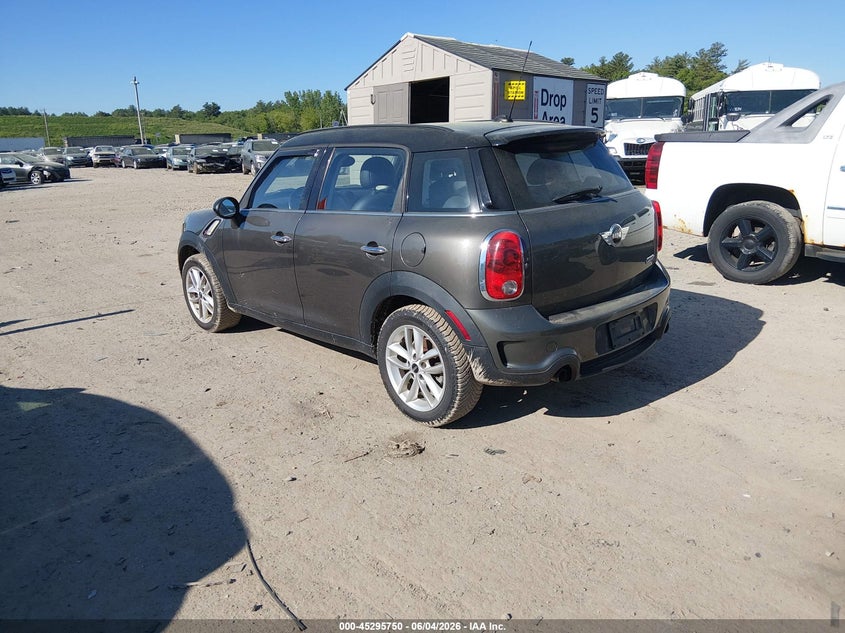 Vin: wmwzc3c52cwl82442, lot: 45793606, mini cooper s countryman 20123