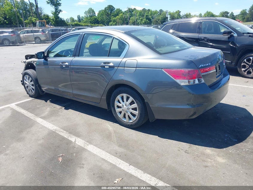 Vin: 1hgcp2e3xba136044, lot: 45793614, honda accord 2.4 lx 20113