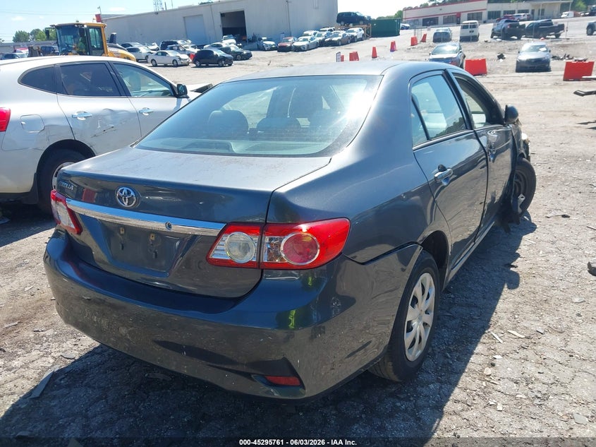 Vin: 2t1bu4ee8dc111335, lot: 45793617, toyota corolla l 20134