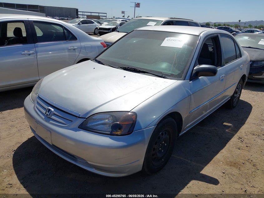 2003 Honda Civic Lx 2HGES16563H565301 photo 1