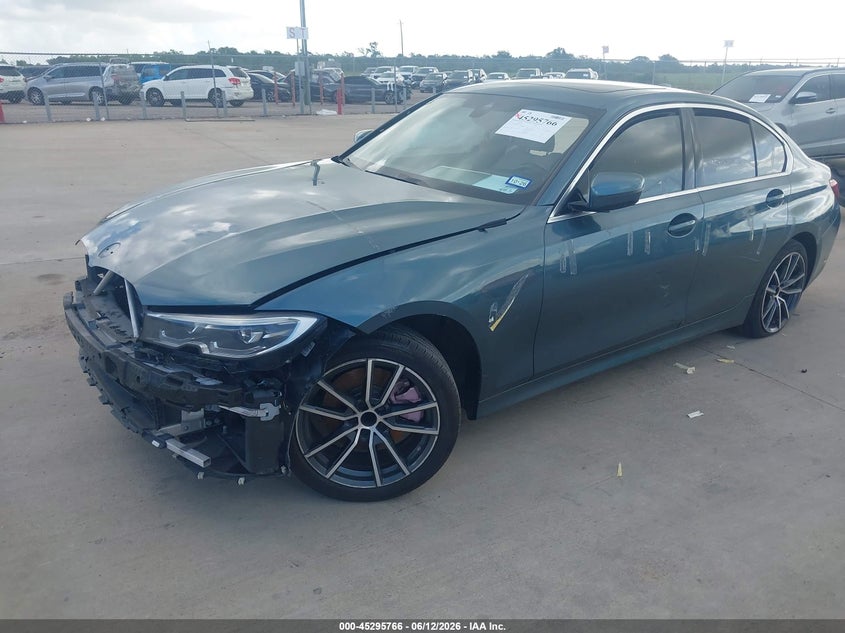 Vin: 3mw5r1j09m8c18415, lot: 45793622, bmw 330i 20212