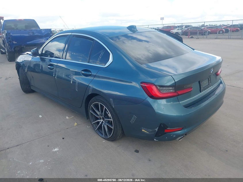 Vin: 3mw5r1j09m8c18415, lot: 45793622, bmw 330i 20213