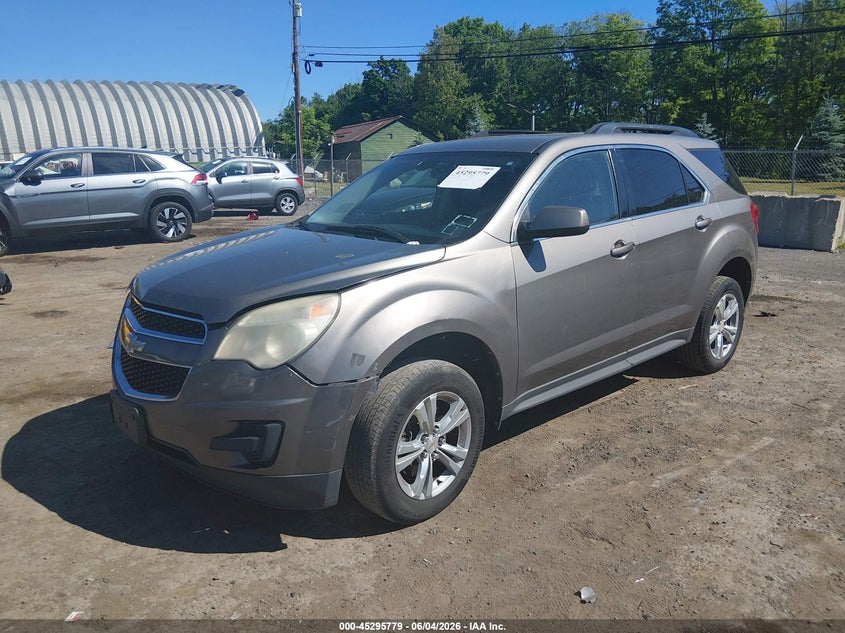 2011 Chevrolet Equinox 2.4 1Lt grey Lot 111045295779 Vin 2CNALDEC5B6454711