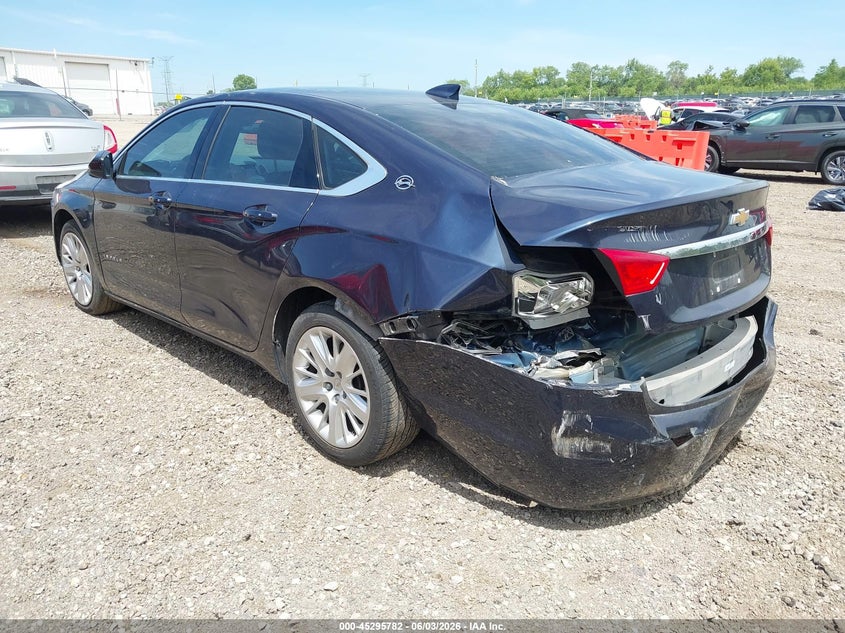 Vin: 2g11x5sa3j9167892, lot: 45793638, chevrolet impala 1fl 20183