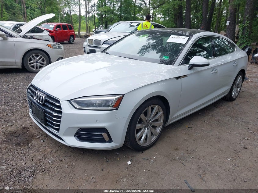 Vin: waubncf50ja061775, lot: 45793647, audi a5 2.0t premium 20182