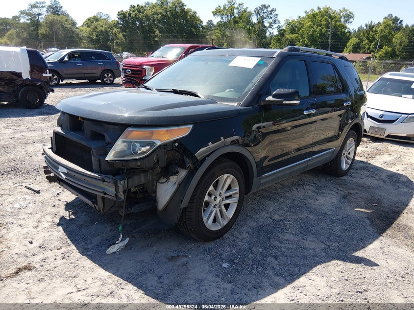 Vin: 1fm5k7d86dgc93422, lot: 45793680, ford explorer xlt 20132
