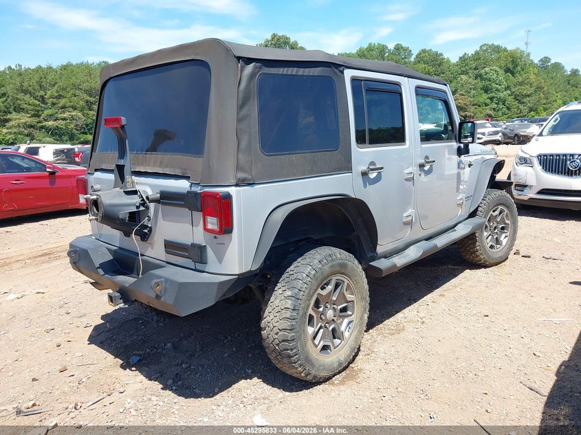 2008 Jeep Wrangler Unlimited Rubicon VIN: 1J4GA69158L566024 Lot: 45295833