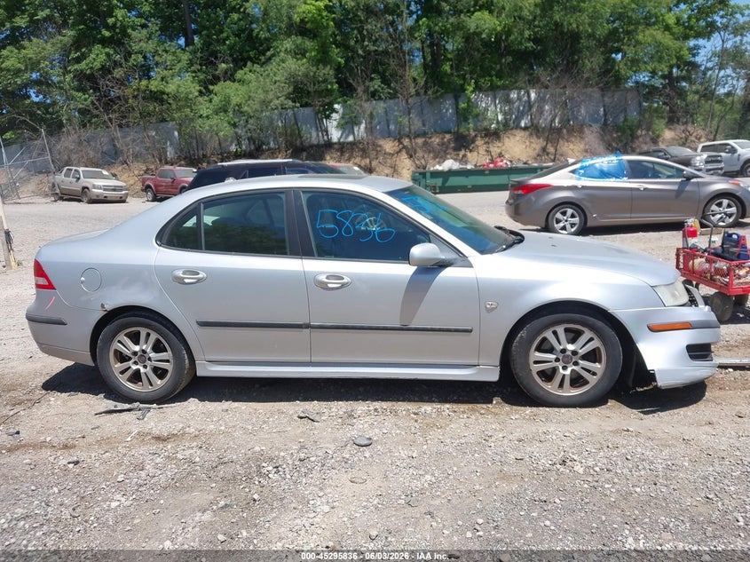 2006 Saab 9-3 2.0T VIN: YS3FD49Y761102731 Lot: 45295836