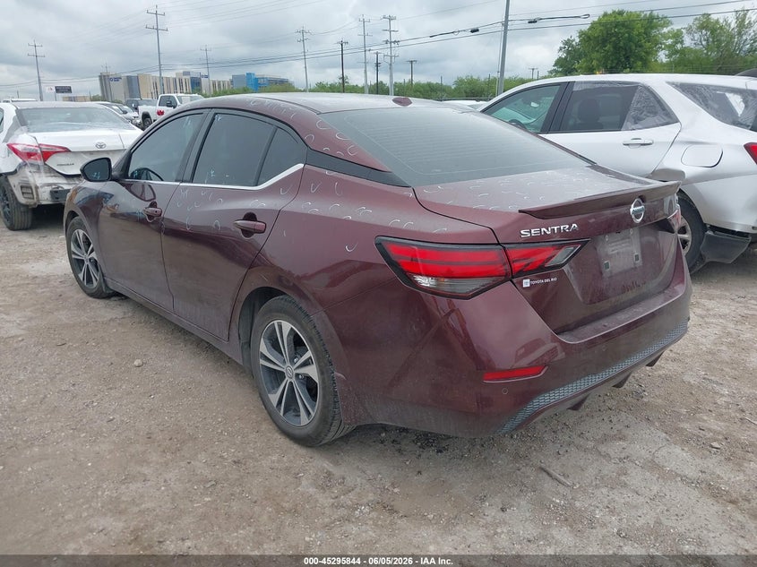Vin: 3n1ab8cv5ly274537, lot: 45793700, nissan sentra sv xtronic cvt 20203