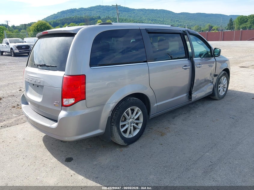 Vin: 2c4rdgcg8jr209295, lot: 45793703, dodge grand caravan sxt 20184