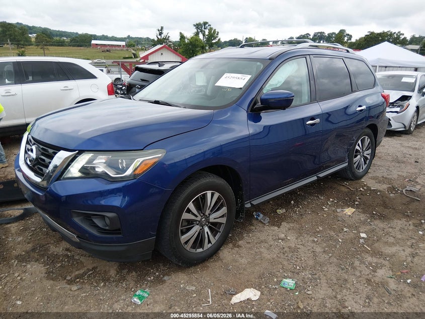 Vin: 5n1dr2mn2hc902079, lot: 45793710, nissan pathfinder sl 20172