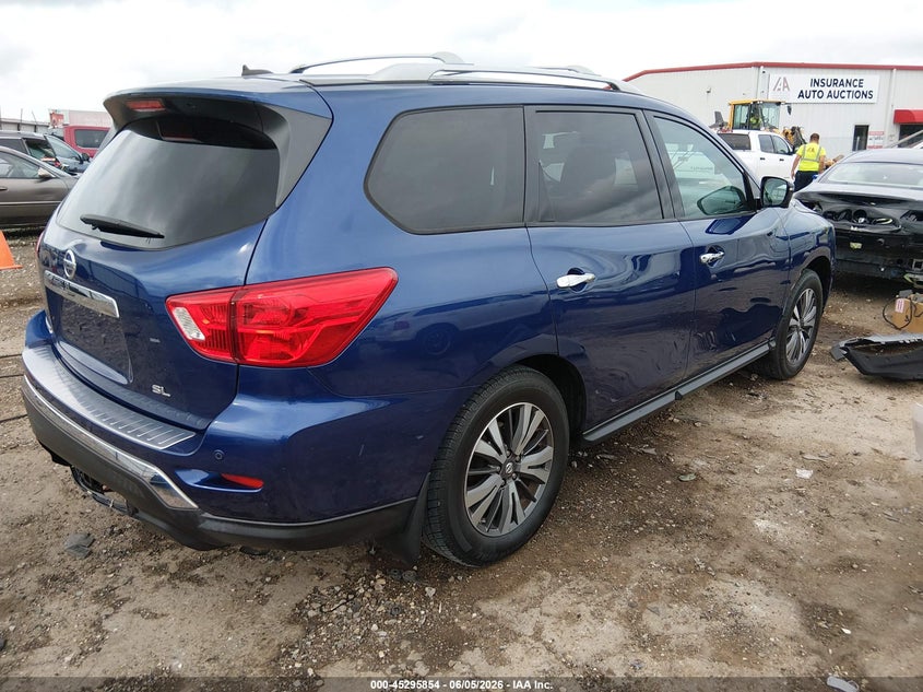 Vin: 5n1dr2mn2hc902079, lot: 45793710, nissan pathfinder sl 20174