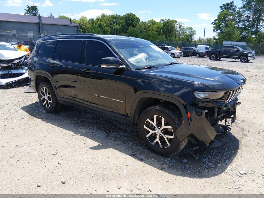 Vin: 1c4rjkbg5s8686891, lot: 45793732, jeep grand cherokee l limited 4x4 2025 img_1
