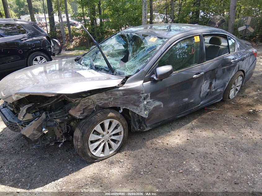 Vin: 1hgcr2f83fa158526, lot: 45793736, honda accord ex-l 20152
