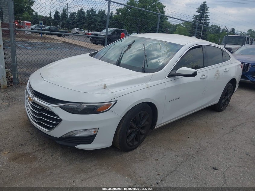 Vin: 1g1zd5st9kf121389, lot: 45793746, chevrolet malibu lt 20192