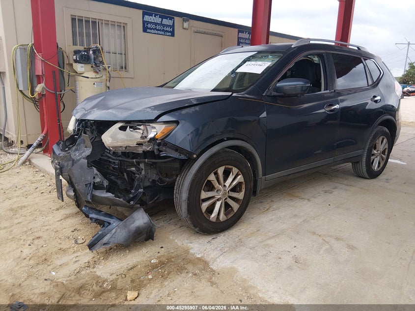 Vin: knmat2mt2gp626338, lot: 45793763, nissan rogue sv 20162