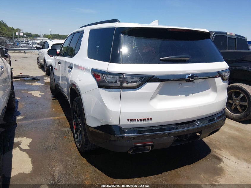 Vin: 1gnevjkw6jj258525, lot: 45793771, chevrolet traverse premier 20183