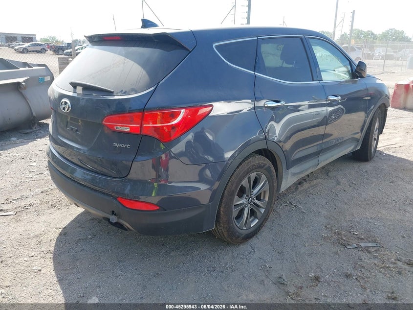 Vin: 5xyzt3lb6gg373285, lot: 45793799, hyundai santa fe sport 2.4l 20164