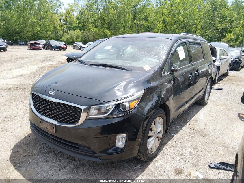 Vin: kndmc5c17f6058266, lot: 45793807, kia sedona ex 20152