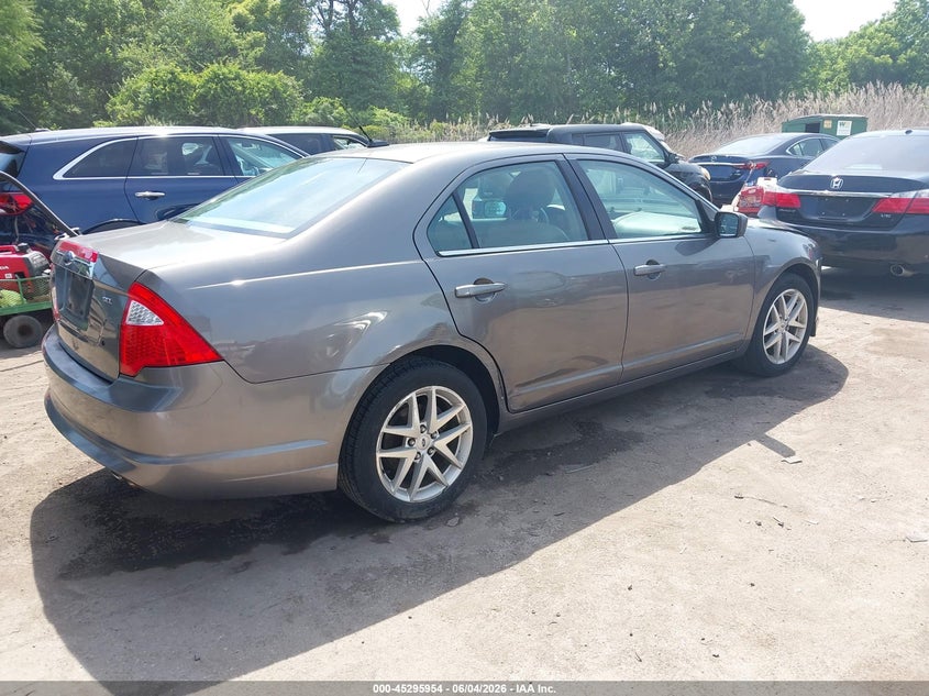 Vin: 3fahp0ja5ar208114, lot: 45793810, ford fusion sel 20104