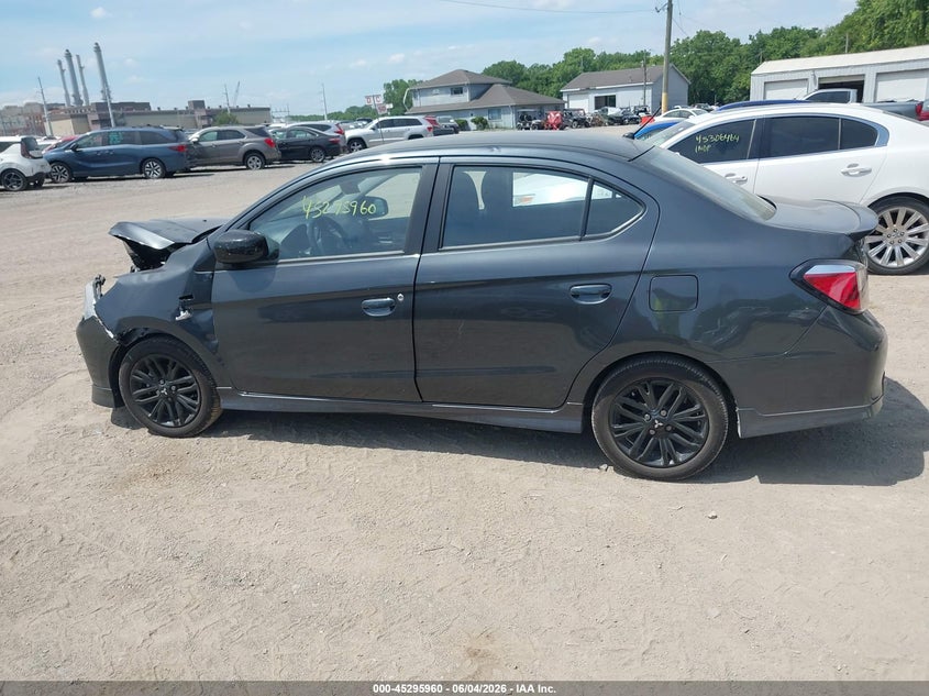2024 Mitsubishi Mirage G4 Black Edition/Es/Le VIN: ML32FUFJXRHF18801 Lot: 45295960