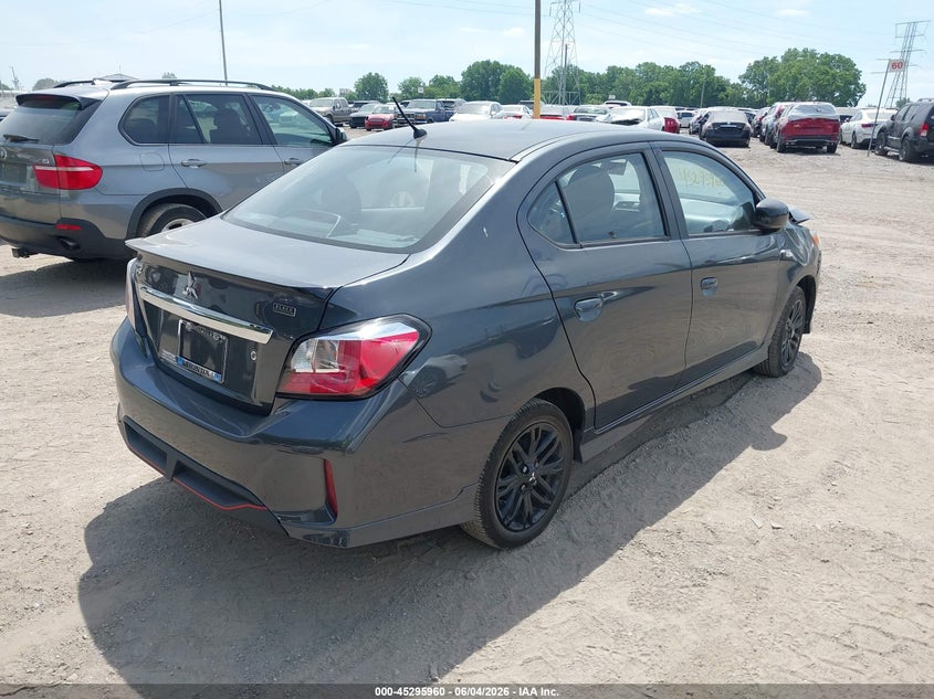 Vin: ml32fufjxrhf18801, lot: 45793816, mitsubishi mirage g4 black edition/es/le 20244