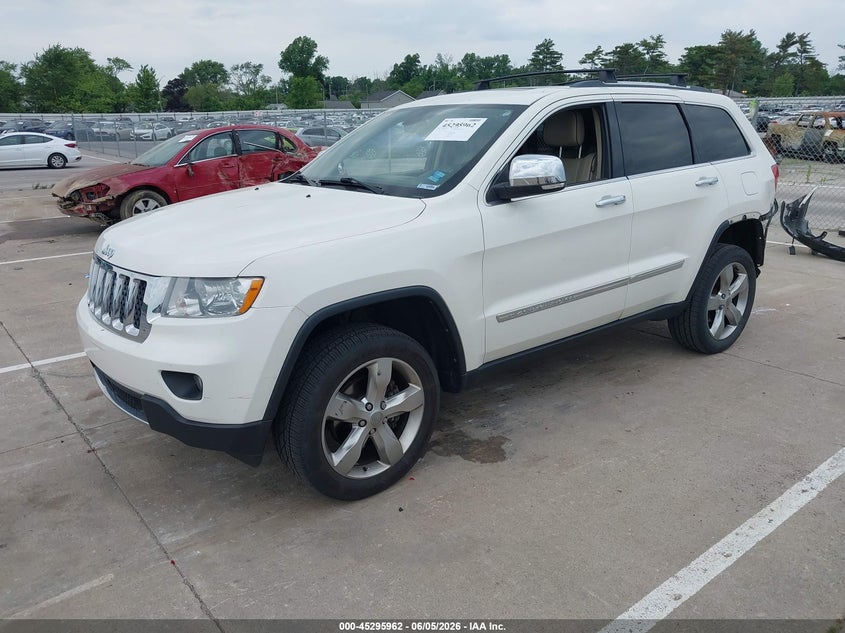Vin: 1c4rjfcgxcc264507, lot: 45793818, jeep grand cherokee overland 20122