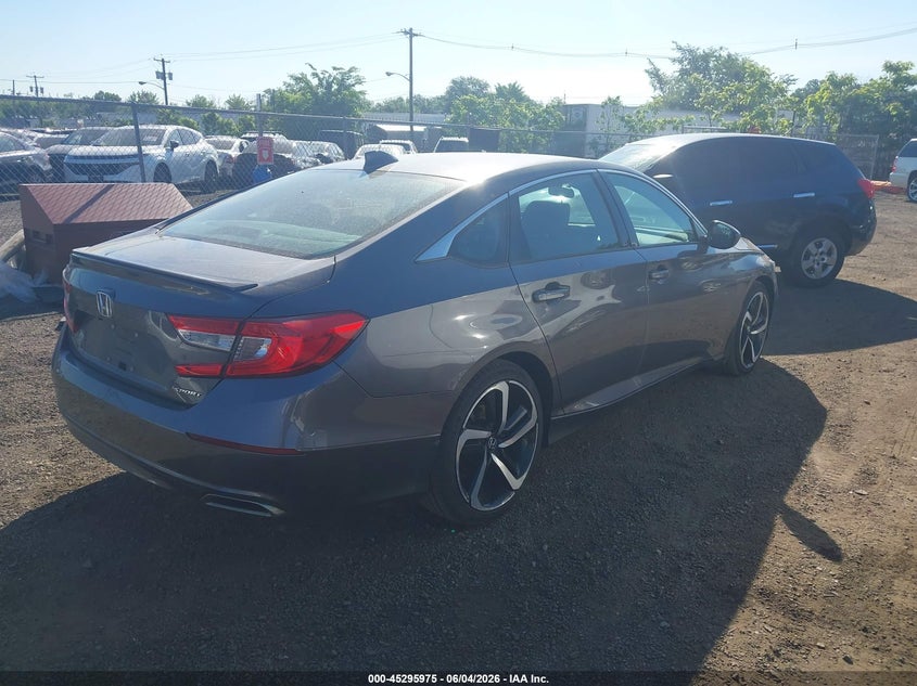 2020 HONDA ACCORD auction photo 4