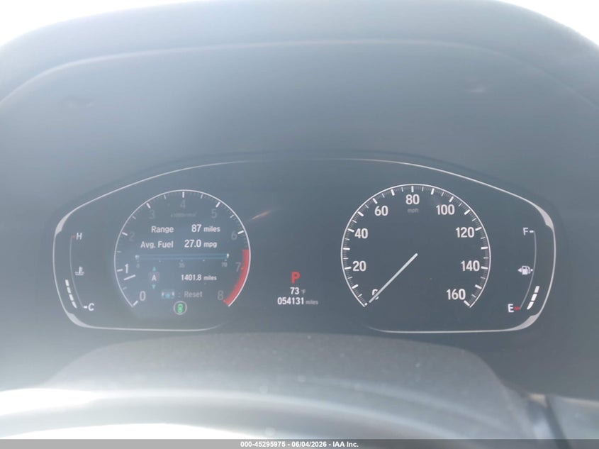 2020 HONDA ACCORD auction photo 7
