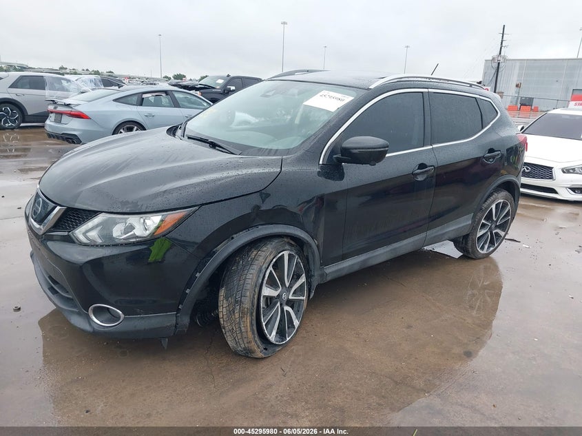 Vin: jn1bj1cpxkw232256, lot: 45793835, nissan rogue sport sl 20192