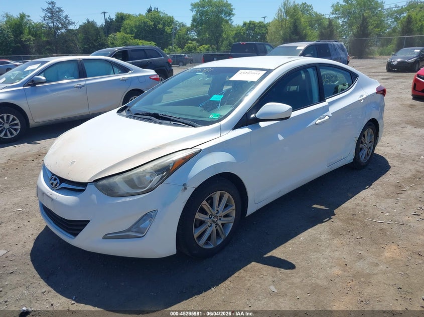 Vin: 5npdh4ae5fh629728, lot: 45793837, hyundai elantra se 20152
