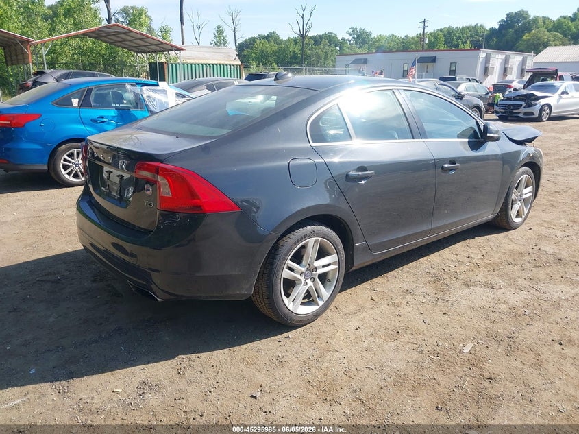 Vin: yv140mfb1f1306199, lot: 45793841, volvo s60 t5 premier 20154