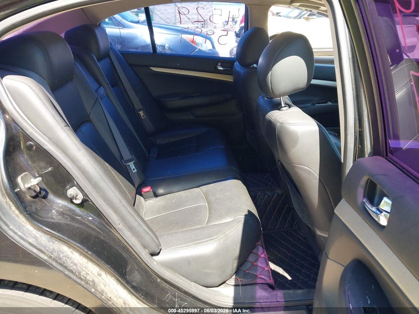 2008 Infiniti G35X VIN: JNKBV61FX8M255869 Lot: 45295997