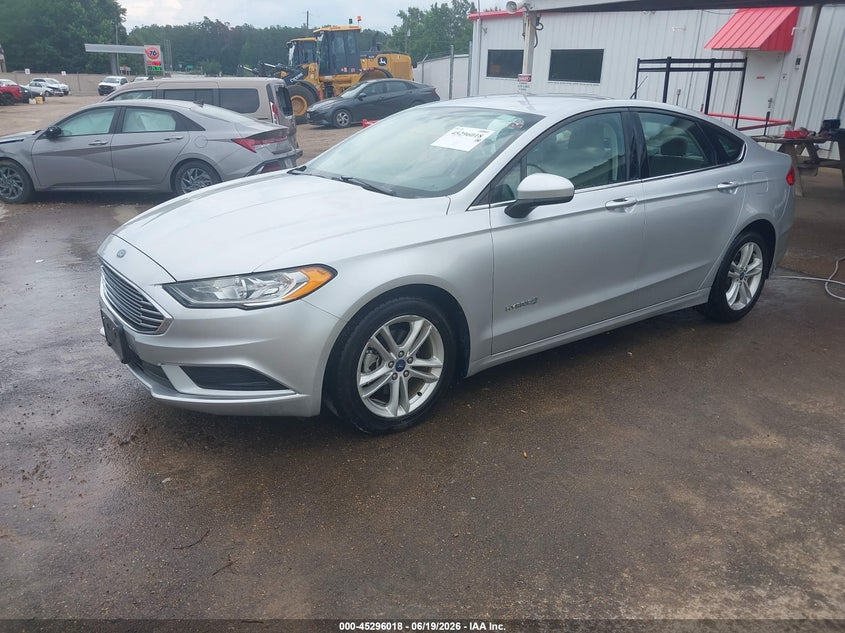 Vin: 3fa6p0uu6jr271347, lot: 45793874, ford fusion hybrid s 20182