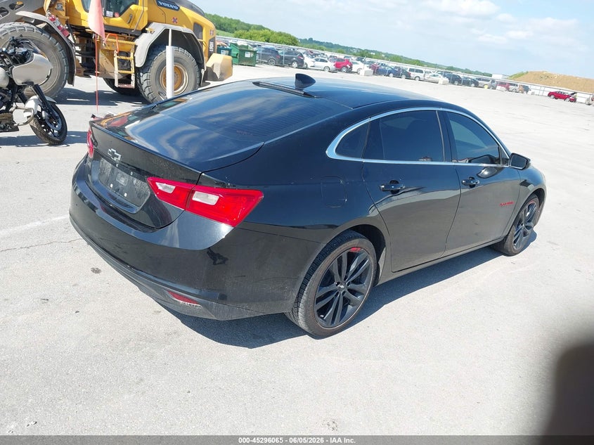 Vin: 1g1zd5st8jf294349, lot: 45793921, chevrolet malibu lt 20184