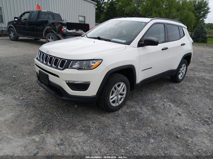2018 Jeep Compass Sport 4x4 3C4NJDAB3JT392258 photo 1