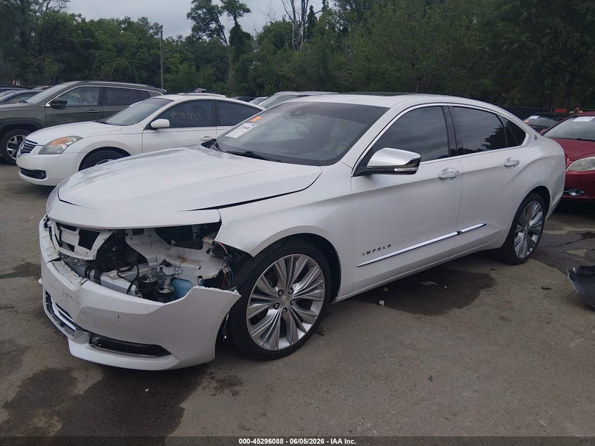 Vin: 2g1145s37h9187504, lot: 45793944, chevrolet impala 2lz 20172