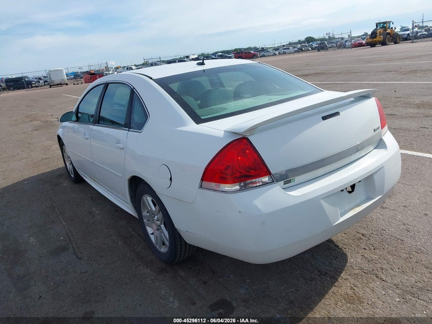 Vin: 2g1wg5ek2b1321373, lot: 45793968, chevrolet impala lt 20113