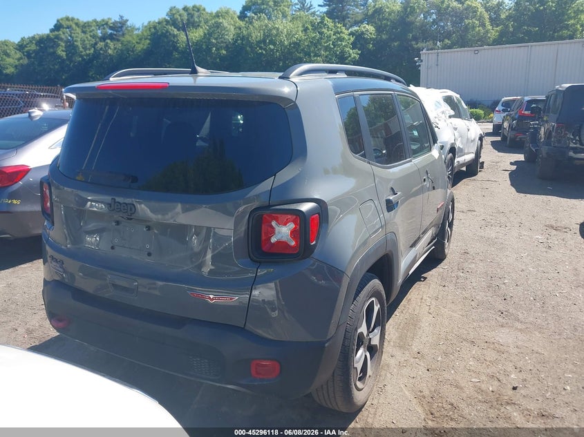 Vin: zacnjbc10kpk69774, lot: 45793974, jeep renegade trailhawk 4x4 20194